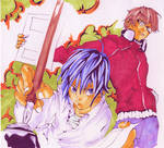 Bakuman fan art by Sorein703