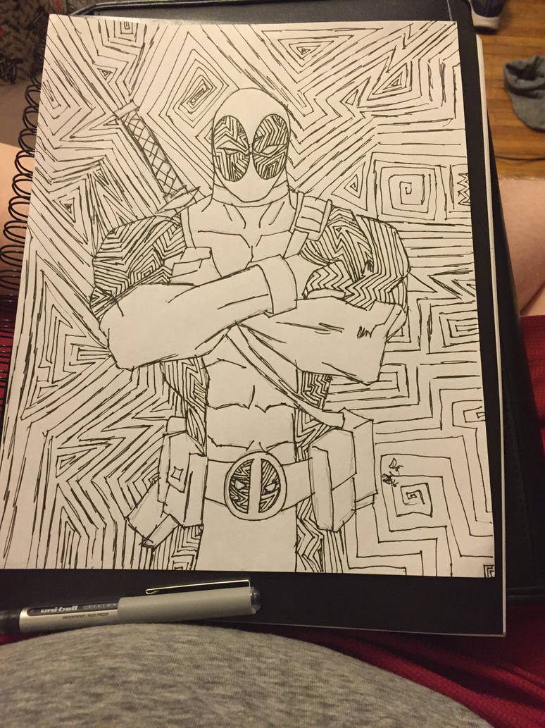 Deadpool abstract by dcmarvel04240 on DeviantArt