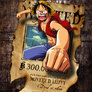 One piece Wanted Posters