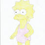 [The Simpsons] Swimsuit Lisa Simpson is surprised!