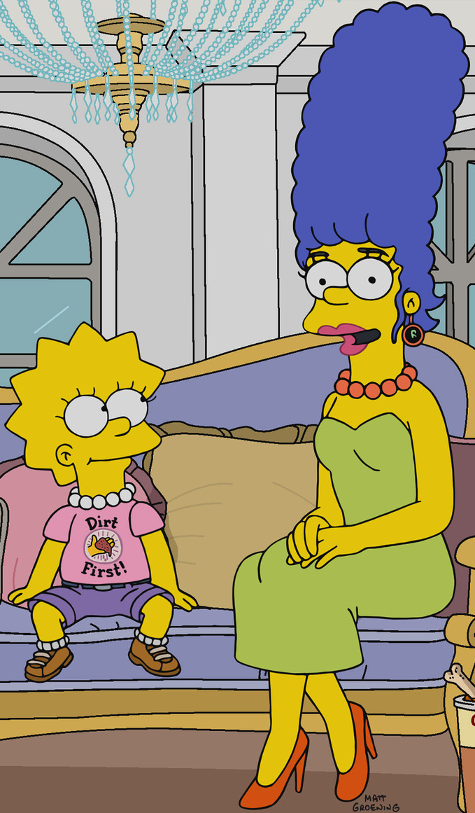 [The Simpsons] A Mother-Daughter Interview by TheReedster on DeviantArt