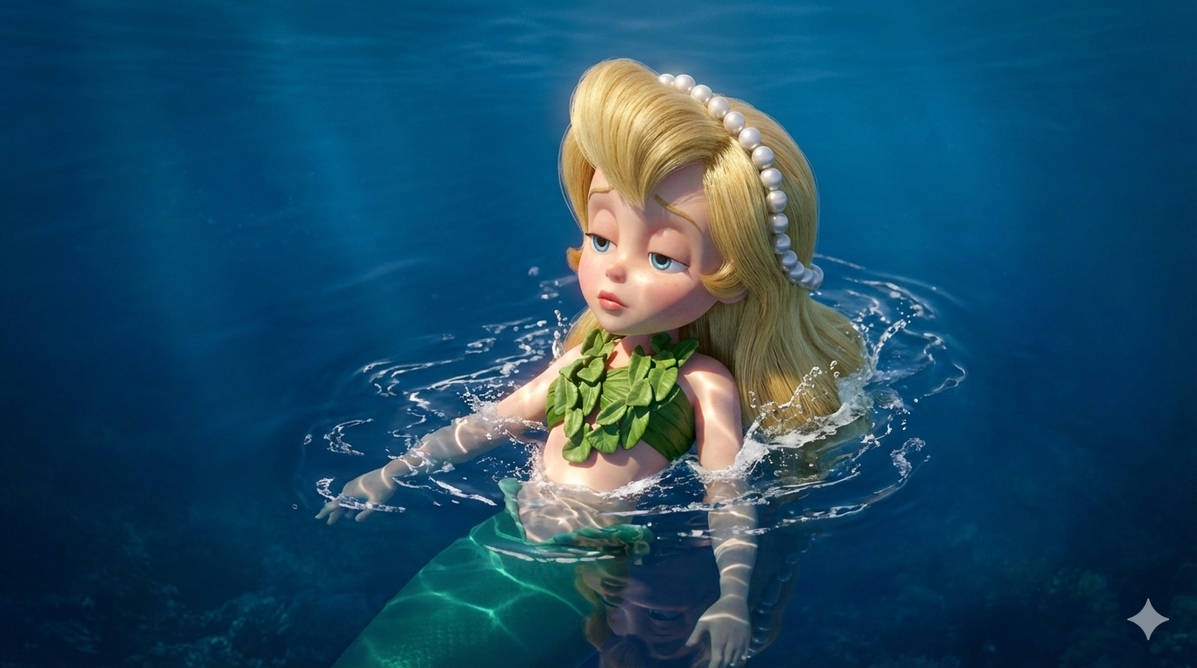Deviantart Reedster Princess Lena Is Exhausted On The Ocean Surface by TheReedster on ...