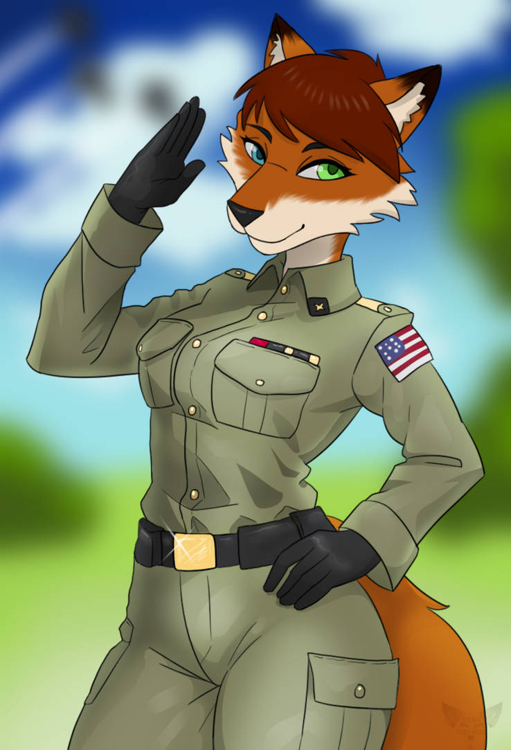 Military Salute by DeanWolfwood on DeviantArt