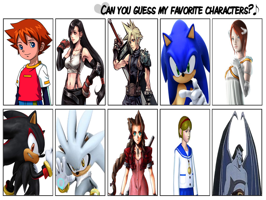 My 10 Favorite heroes