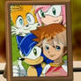 Picture of sonic Chris tails and amy