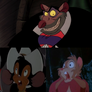 Fievel and mrs brisby are scared of ratigan