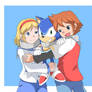 chris, sherry and sonic ver 2