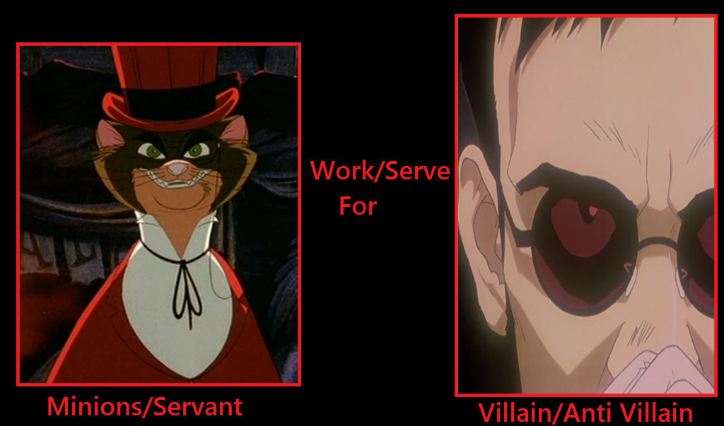 Cat R Waul Meets Commander Ikari by Optimuspride1234 on DeviantArt