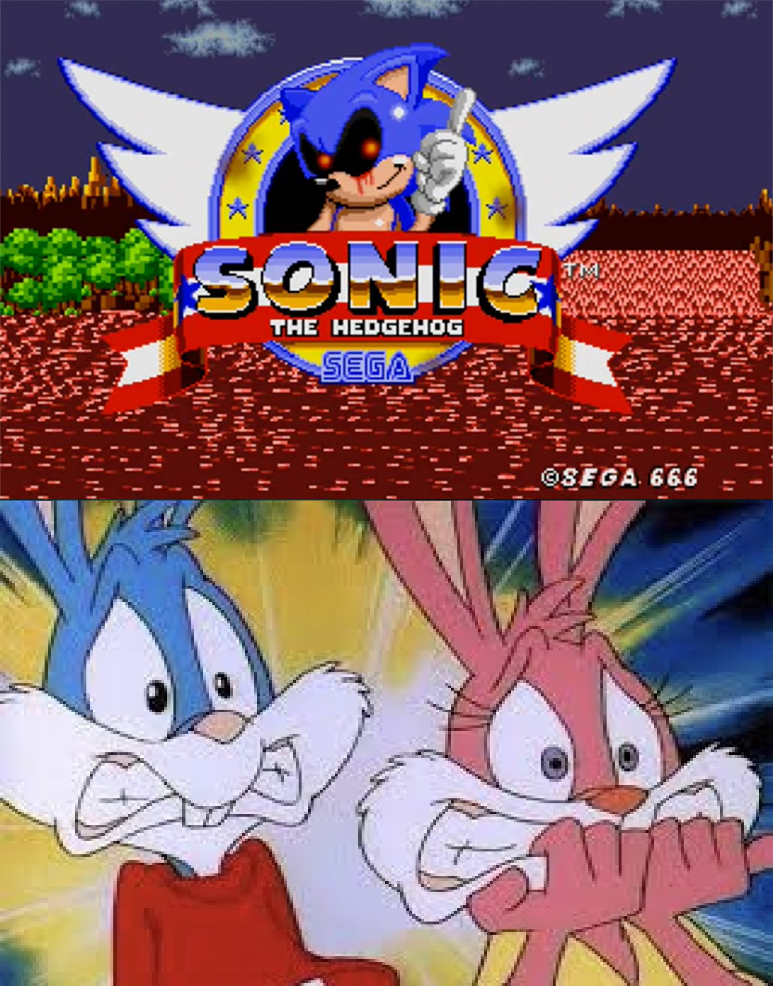 Buster And Babs Scared Of Sonic exe By Optimuspride1234 On DeviantArt buster-and-babs-scared-of-sonic-exe-by-optimuspride1234-on-deviantart