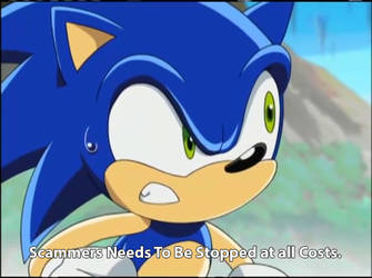 Sonic Loathes Scammers