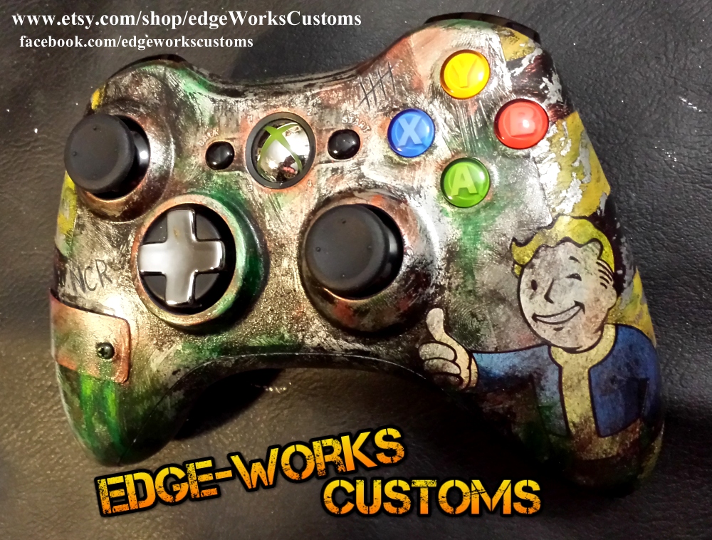 Fallout XBOX Controller SOLD By Edge Works On DeviantArt fallout-xbox-controller-sold-by-edge-works-on-deviantart