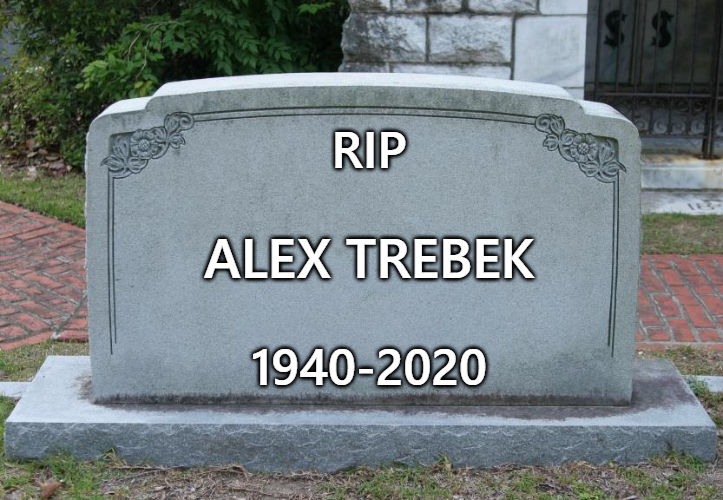 RIP Alex Trebek 1940-2020 by EarWaxKid on DeviantArt