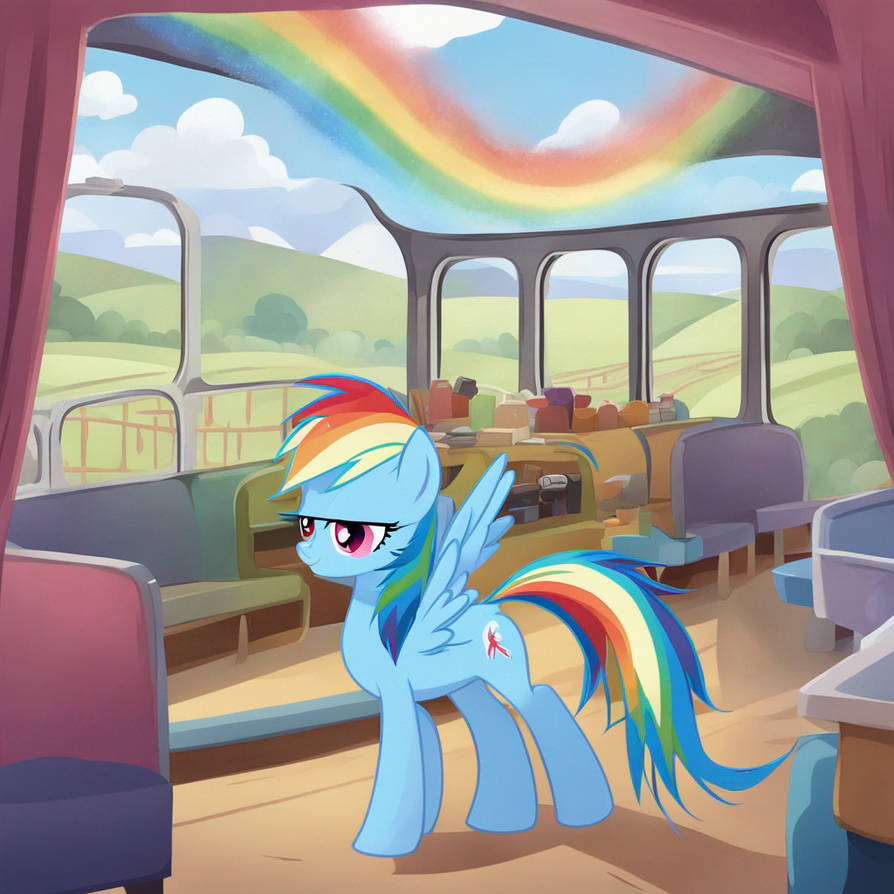 Rainbow Dash Train Safety Ad by EarWaxKid on DeviantArt