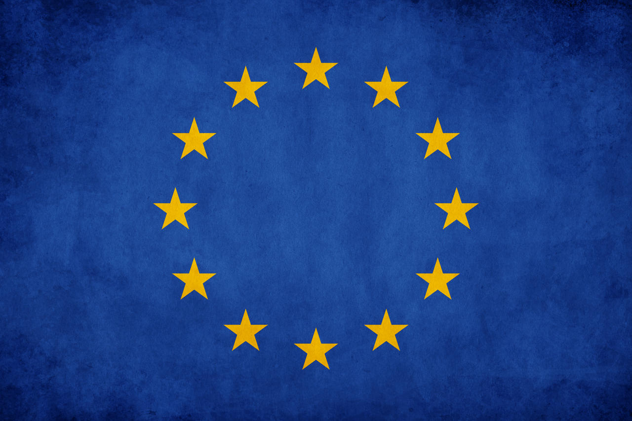 The flag of the European Union