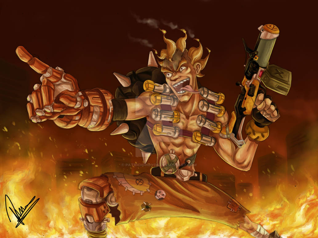 Junkrat Hand Junkrat by PatricioHoyos on DeviantArt
