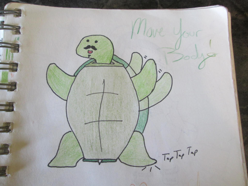 Dancing Rrap Turtle Dancing Turtle by FredKisses on DeviantArt