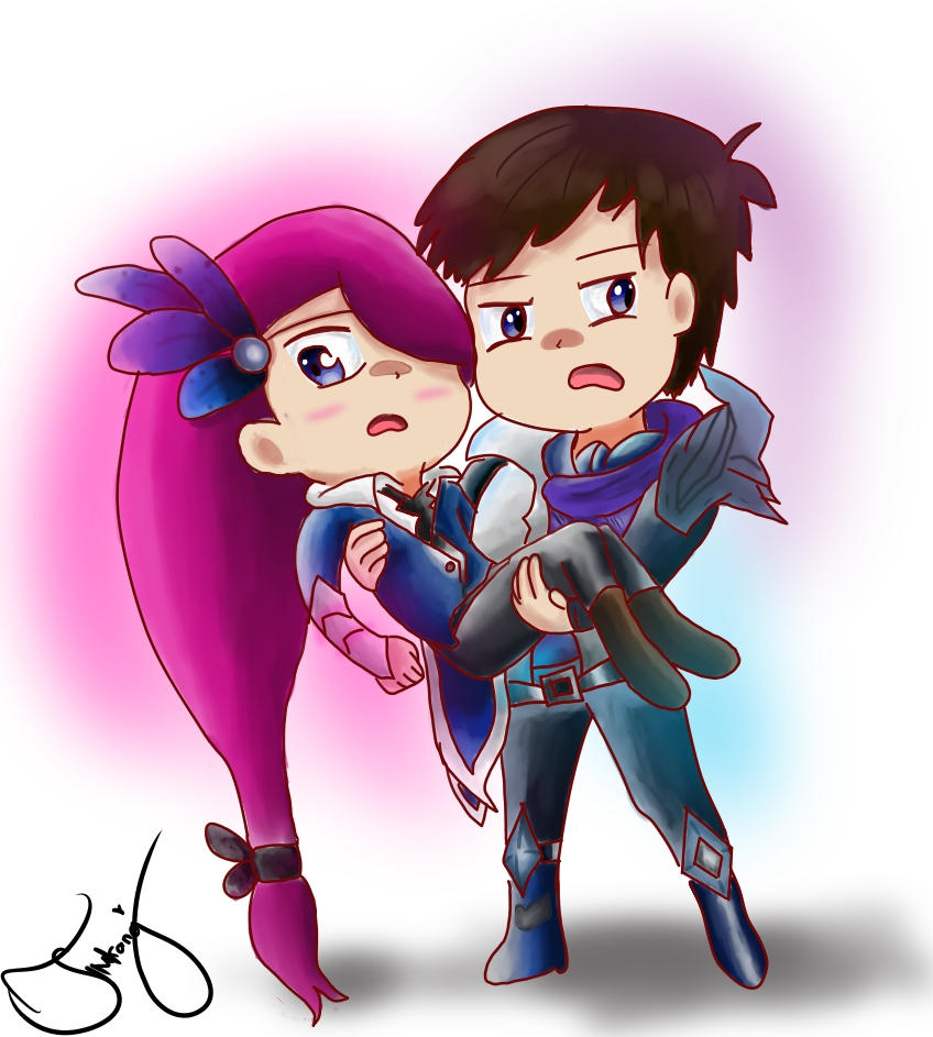Lesley and Gusion chibi by RenceDRawZ on DeviantArt