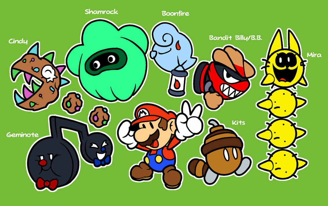 Partress Mario Paper Mario Partners by Soniclover34567 on DeviantArt