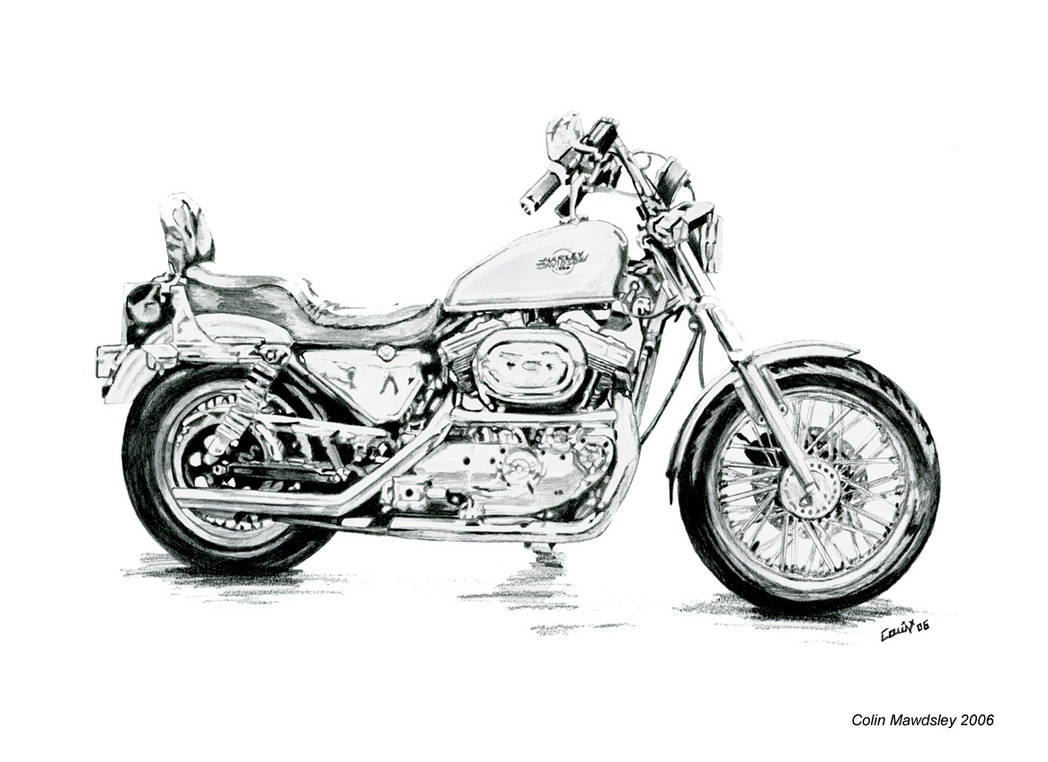 Harley Davidson Sportster by kloggi69 on DeviantArt