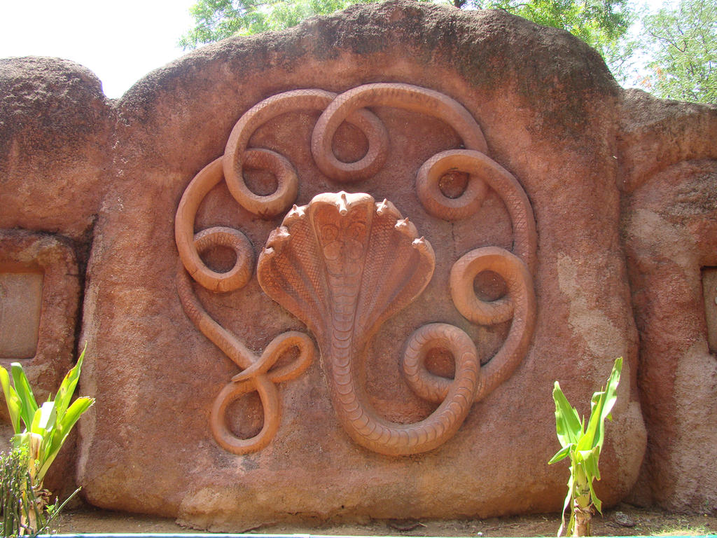 Snake Courtyard Entrance to The Snake House by bournecaindelta on DeviantArt