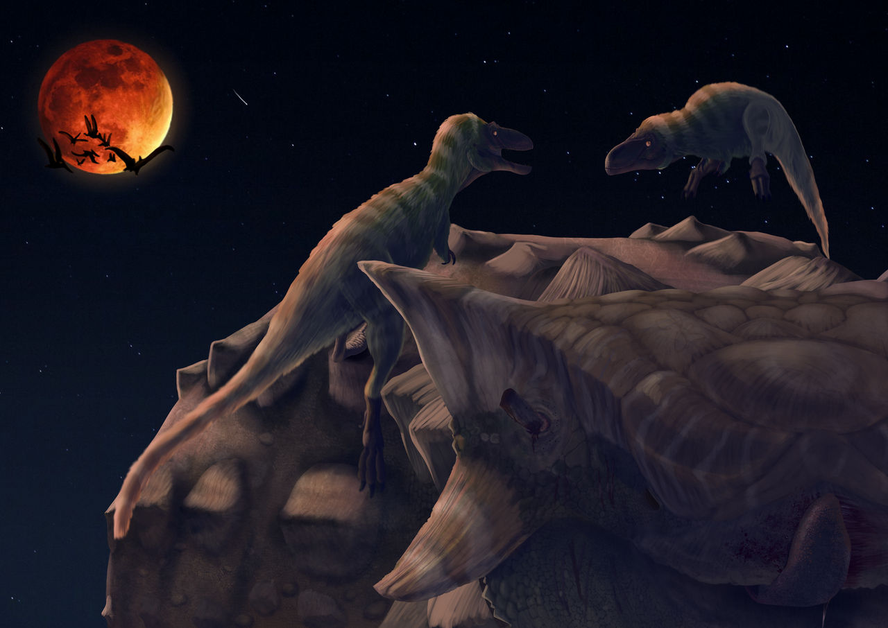 The First Blood Moon By Jurujos On DeviantArt the-first-blood-moon-by-jurujos-on-deviantart