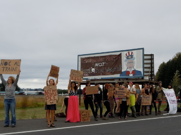 Billboard Occupation Chehalis WA USA  3