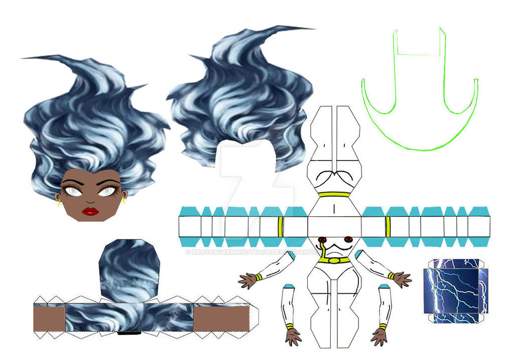 STORM PAPERCRAFT by brayangermanotta08 on DeviantArt
