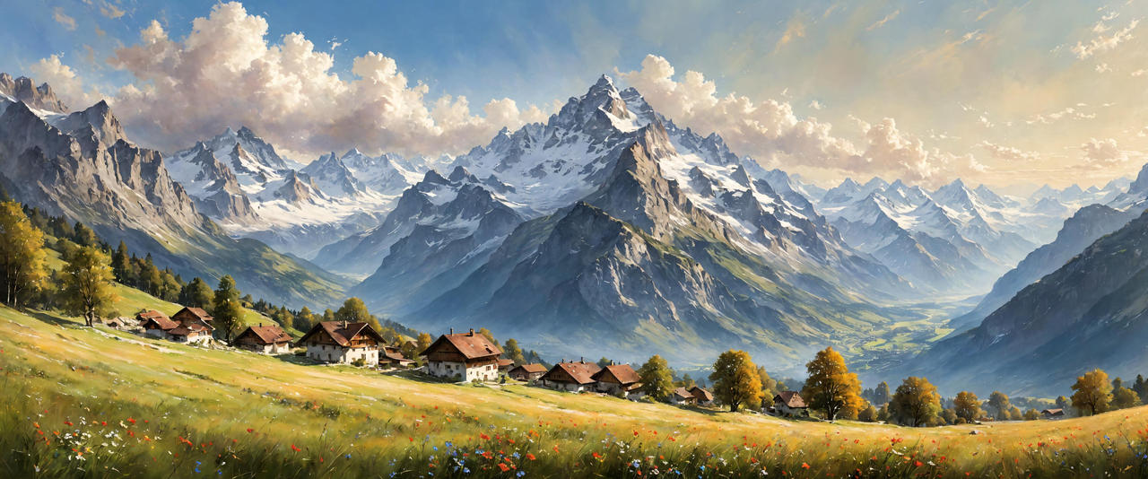 Swiss Alps 008 by RudyBAI on DeviantArt