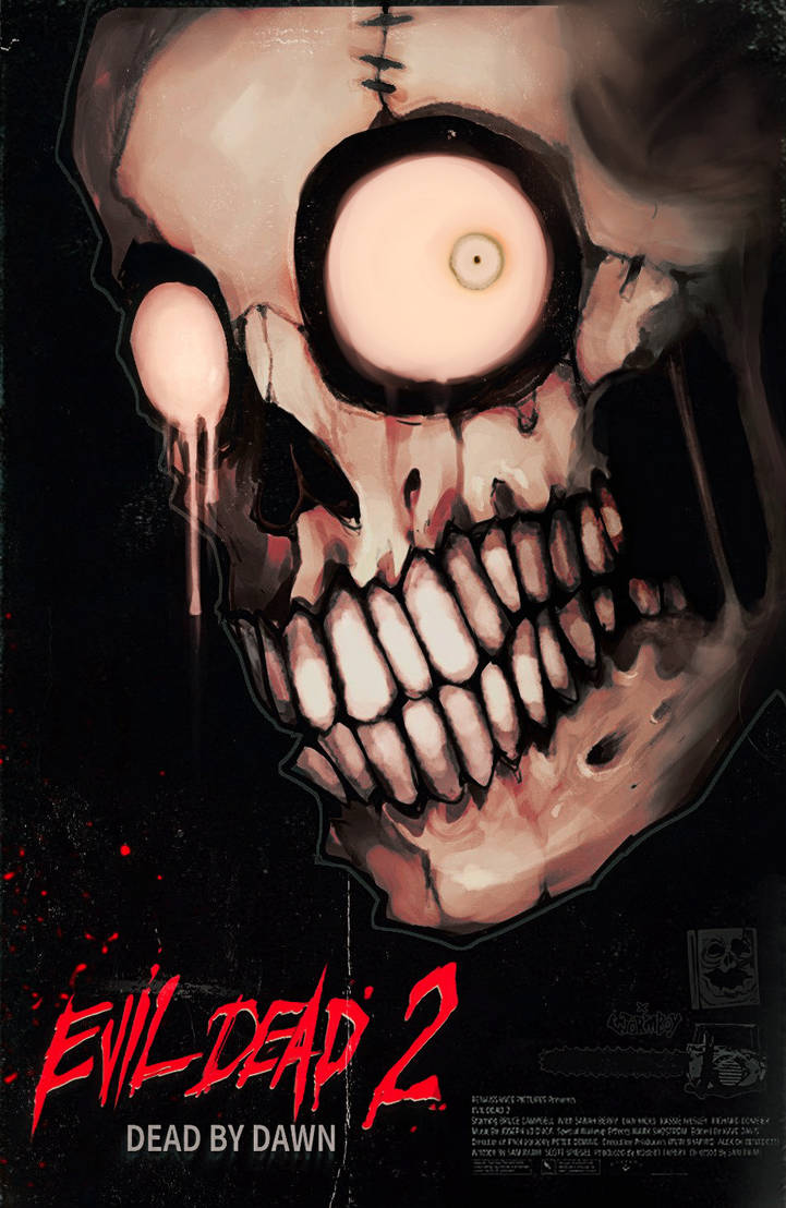 Evil Dead 2 Missing pages: Rotten Apple head. by SodaClown on DeviantArt