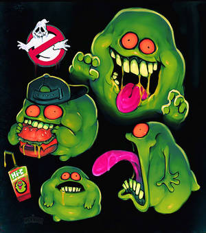 SLIMER (FROM GHOST BUSTER)