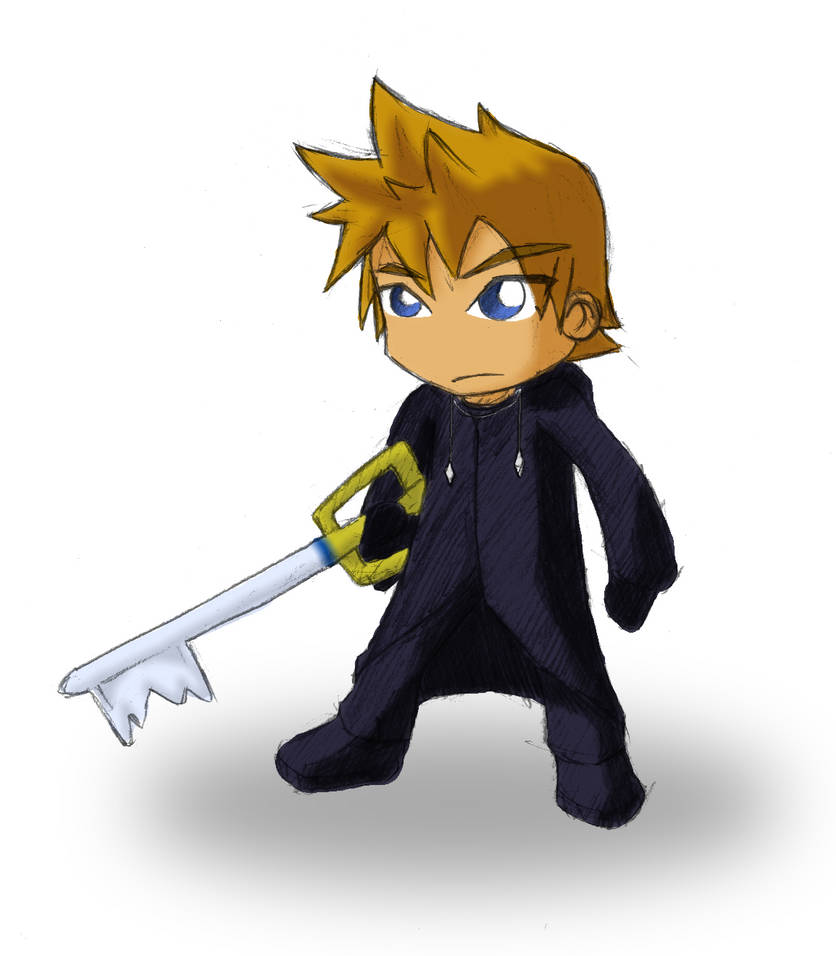 Chibi Roxas by Comic-Ray on DeviantArt