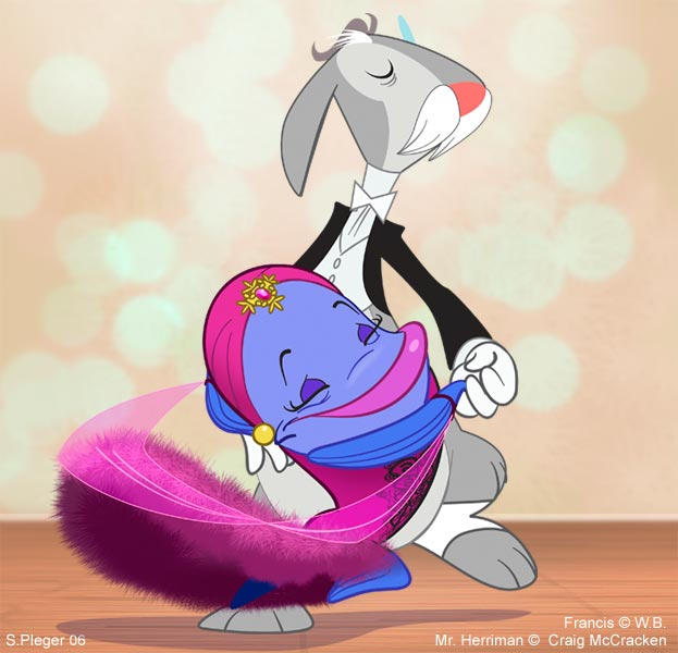 Rabbits Do Dance by EazilyAmewzed on DeviantArt