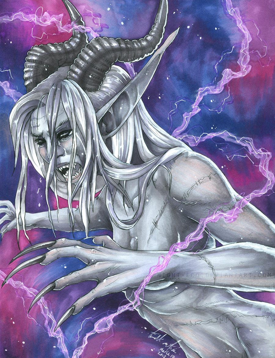 Tears of a Demon by DarkEcoKat