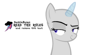 MLP Base: Im a sassy headshot