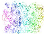 Sketch: Disney Girls