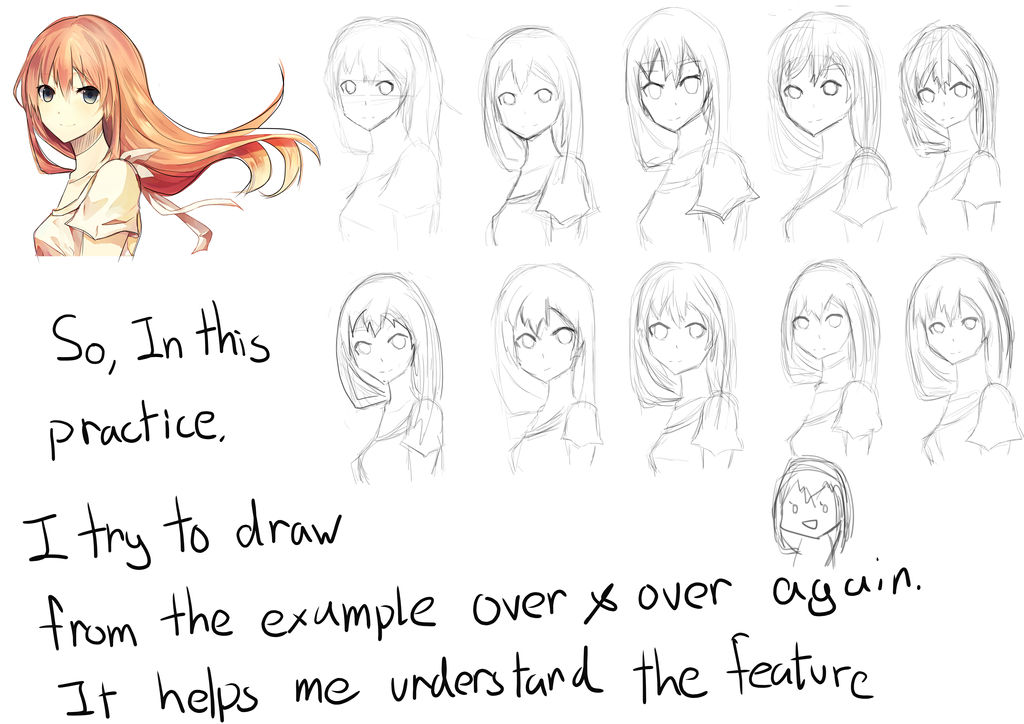 Drawing Practice from Reference by Tade1128 on DeviantArt