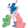 Languages of the British Isles 1800
