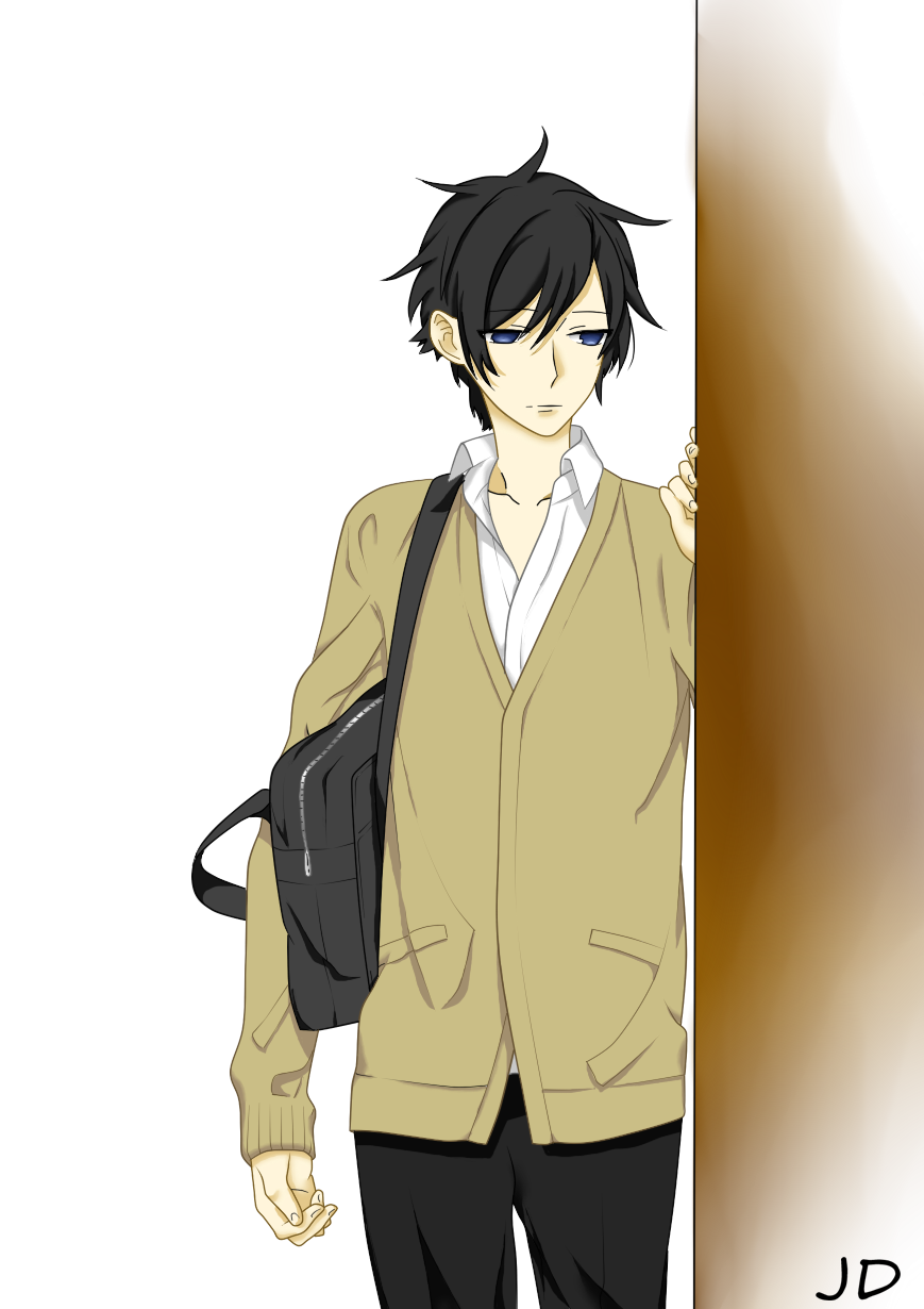 i still cannot accept that miyamura cut his hair! why world? WHY