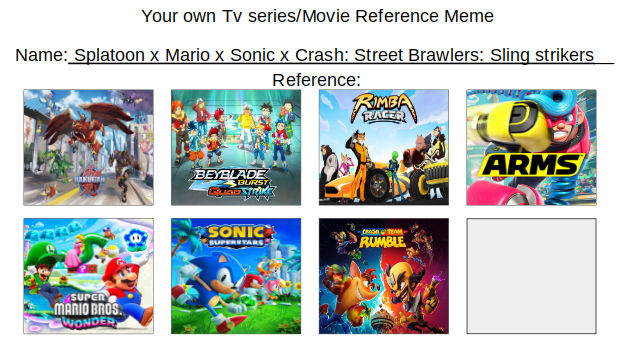 Your own TV Series/Movie Reference Meme Example by Novacharger7 on ...