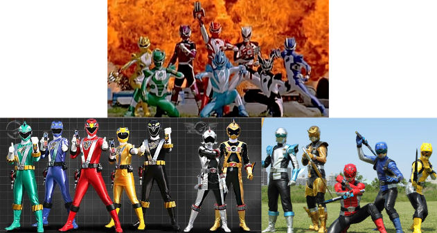 My Favorite Power rangers by Novacharger7 on DeviantArt