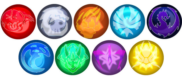 9 Clans and 9 Elements Combined by Novacharger7 on DeviantArt