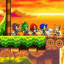 Sonic and the gang