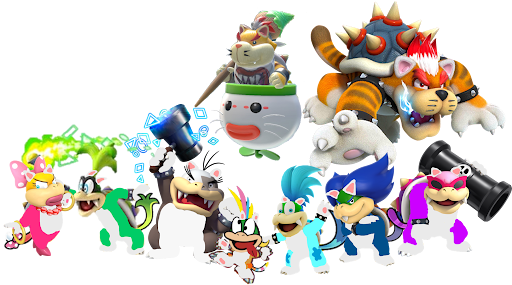 Cat Koopa Meowser and the Koopa cats by Novacharger7 on DeviantArt