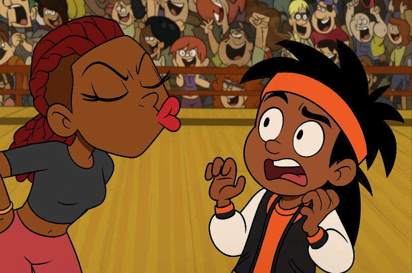 Charity about to kiss Rudy by Novacharger7 on DeviantArt