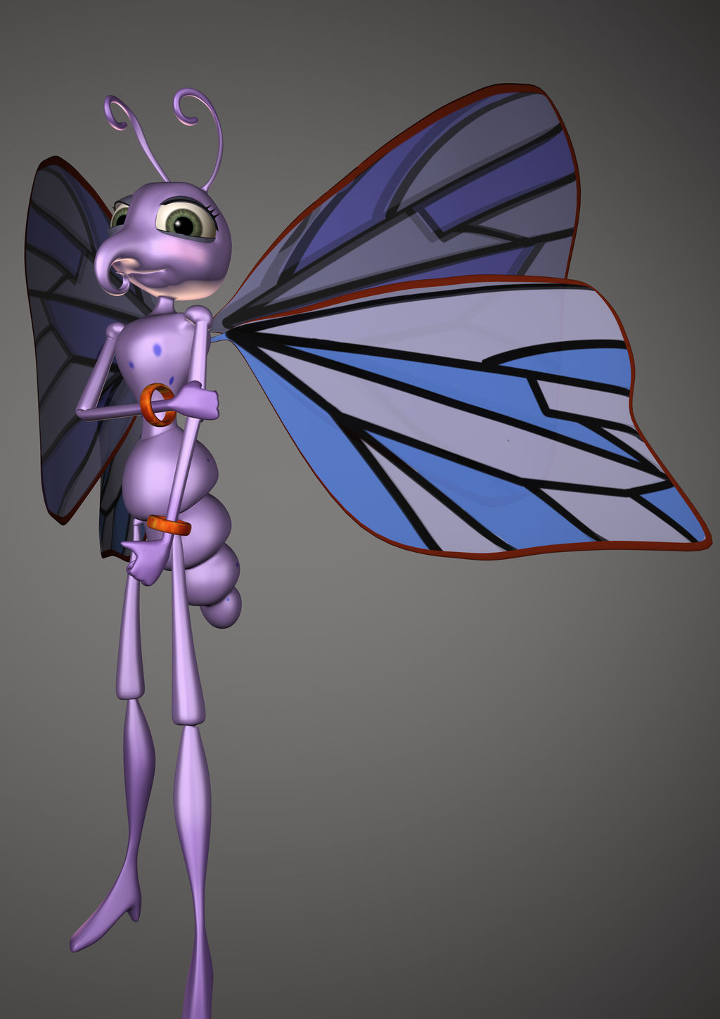 Disney Insects Deviantart Disney inspired Butterfly character by Ikarugos on DeviantArt