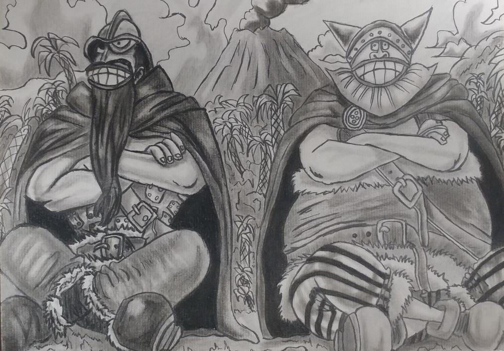 Dorry And Brogy From Little Garden One Piece By Colonelfats69 On Deviantart Dorry And Brogy From Little Garden One Piece By Colonelfats69 On Deviantart