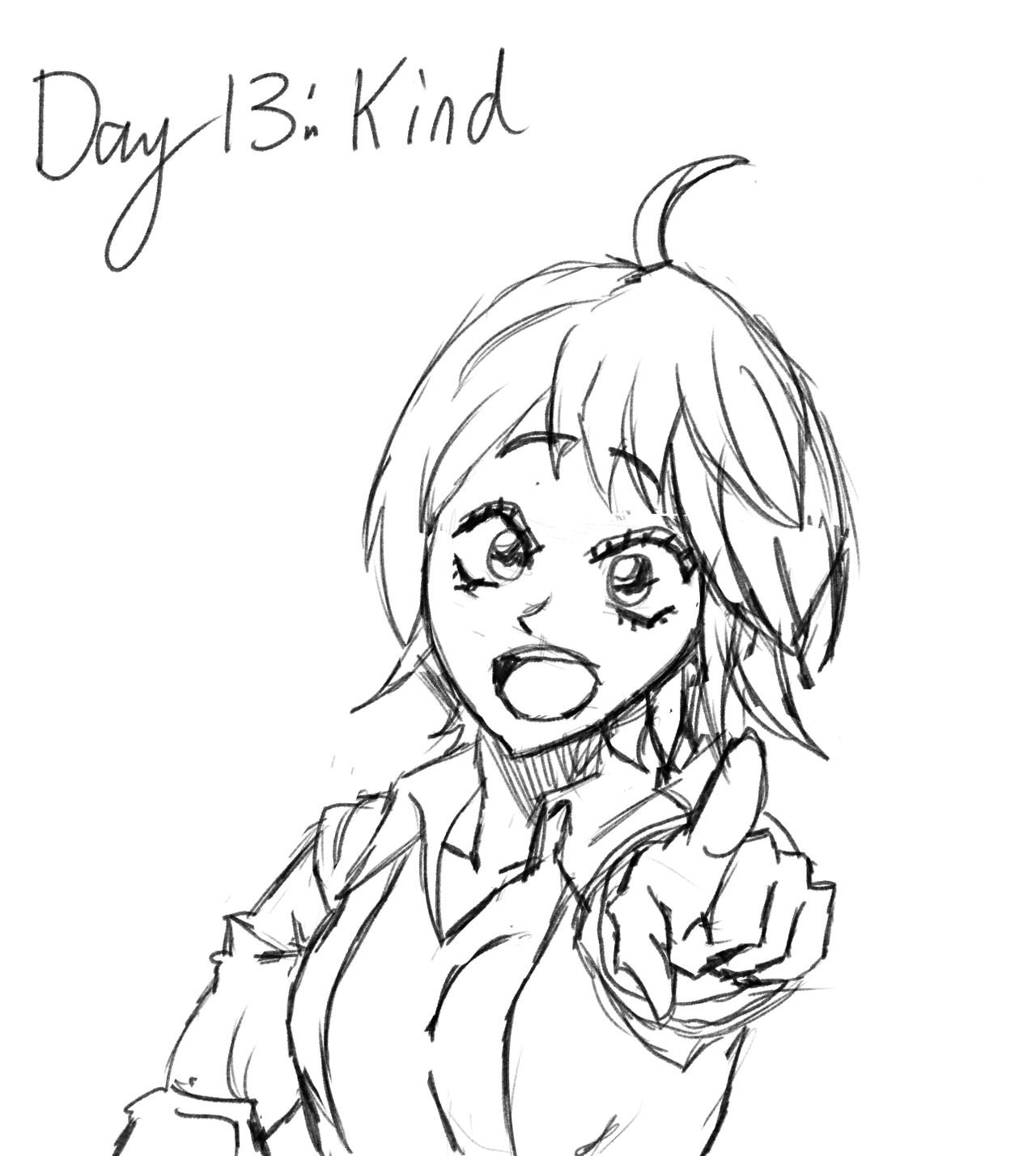 Day 13 Lin Deviantart Inktober 2022, Day 13 - Kind by ColonelFats69 on DeviantArt