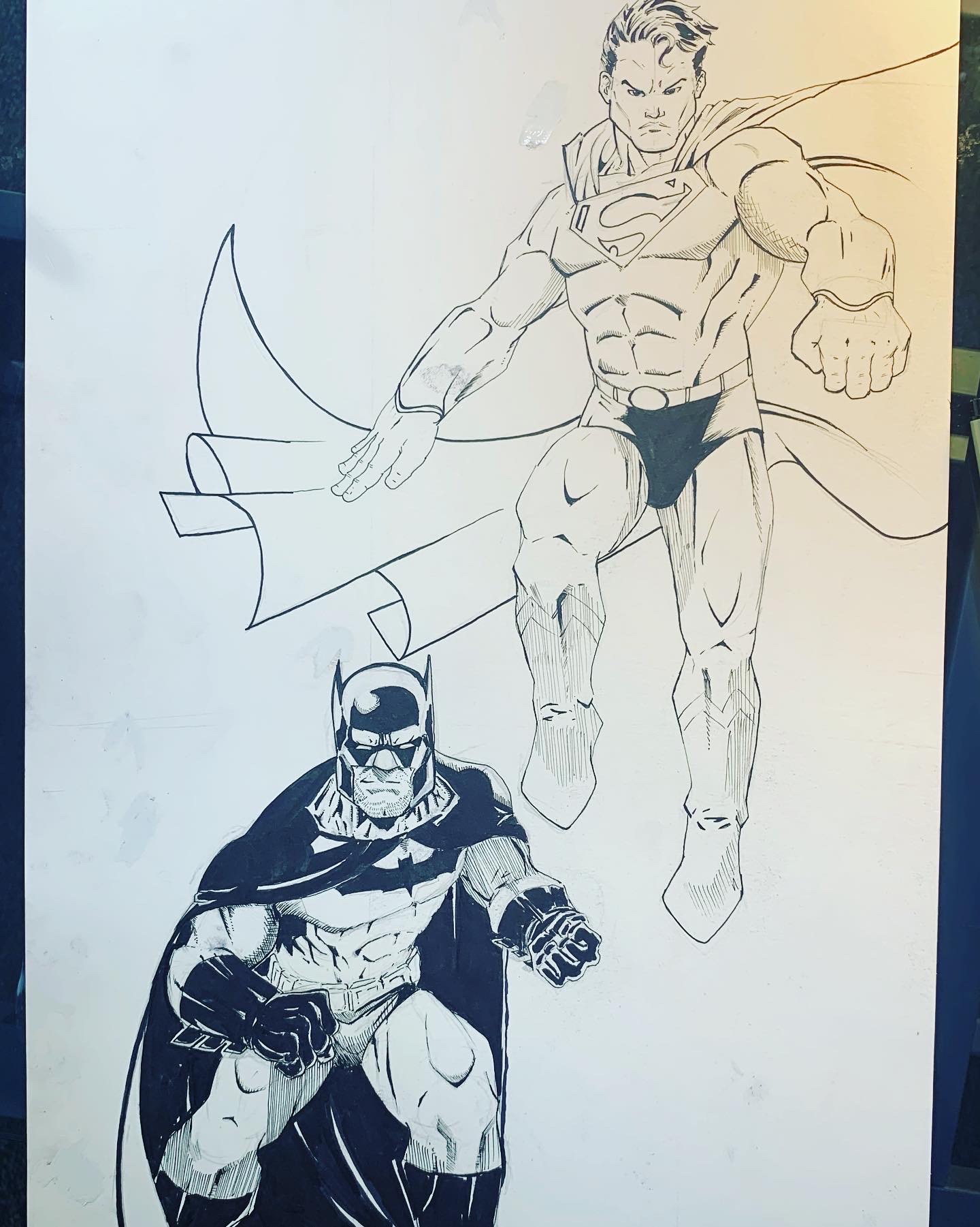 Mermen Batman Deviantart Batman/Superman by JMedina1221 on DeviantArt