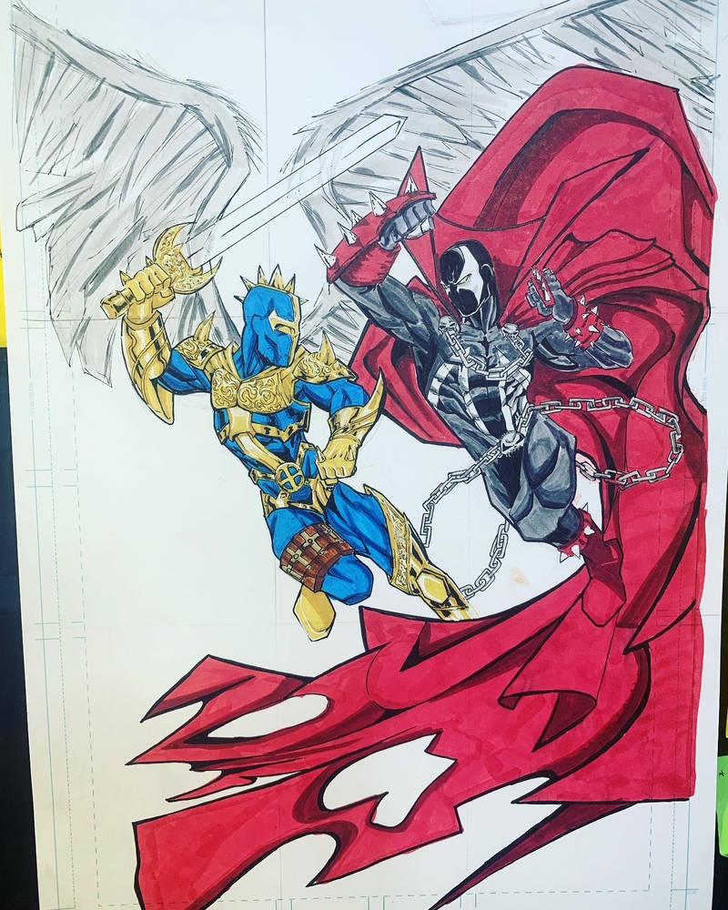 Redeem Spawn Spawn vs Redeemer by JMedina1221 on DeviantArt