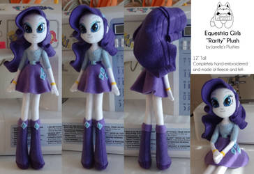 Equestria Girls Rarity Plush